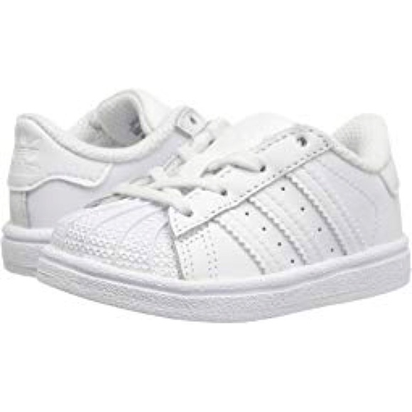 all white adidas toddler
